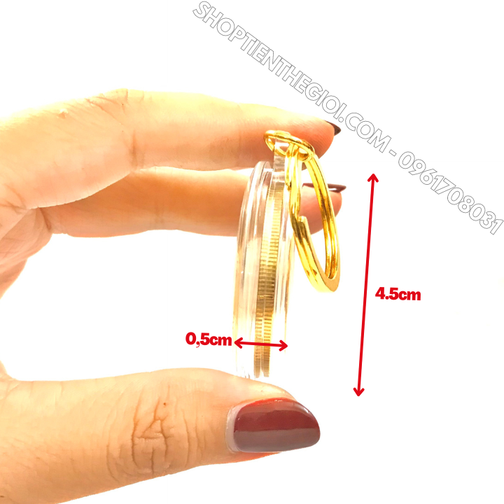 Móc Khóa Xu Úc Hình Con Mèo Vàng - SP005897